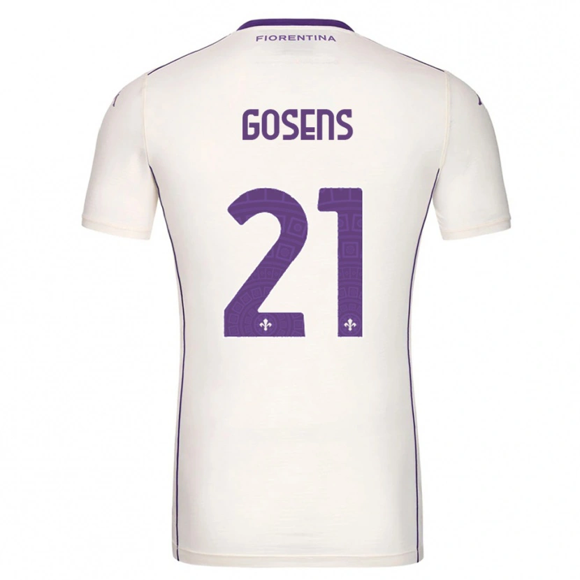 Danxen Herren Robin Gosens #21 Weiß Lila Rot Auswärtstrikot Trikot 2025/26 T-Shirt Österreich