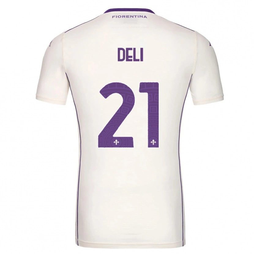 Danxen Herren Lapo Deli #21 Weiß Lila Rot Auswärtstrikot Trikot 2025/26 T-Shirt Österreich