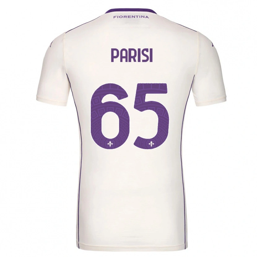 Danxen Herren Fabiano Parisi #65 Weiß Lila Rot Auswärtstrikot Trikot 2025/26 T-Shirt Österreich
