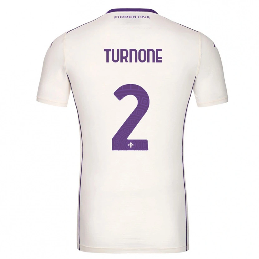 Danxen Herren Niccolò Turnone #2 Weiß Lila Rot Auswärtstrikot Trikot 2025/26 T-Shirt Österreich