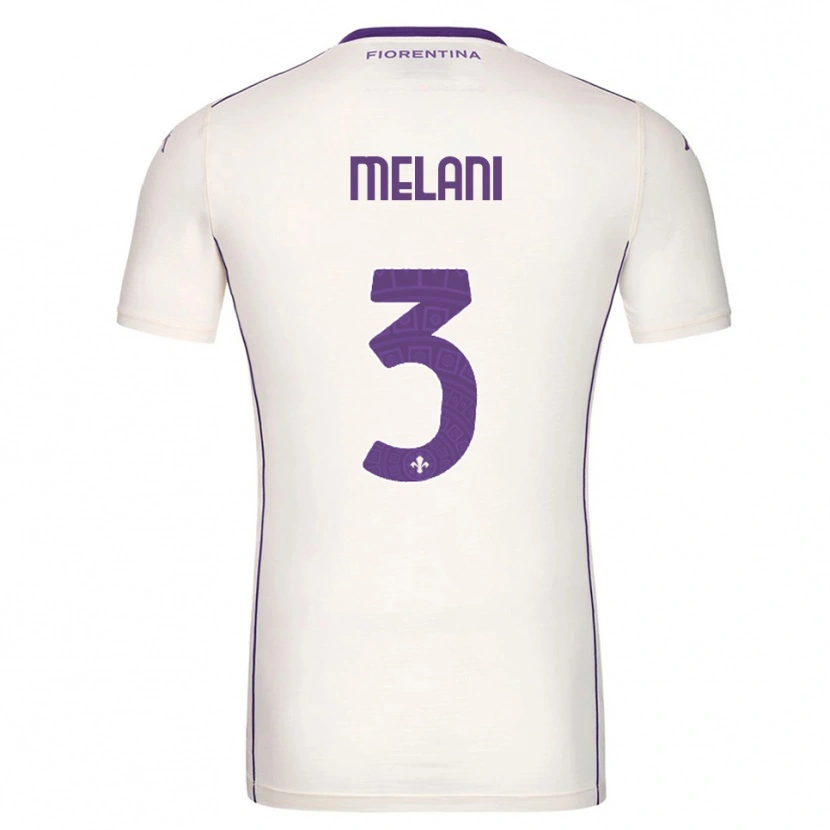 Danxen Herren Federico Melani #3 Weiß Lila Rot Auswärtstrikot Trikot 2025/26 T-Shirt Österreich