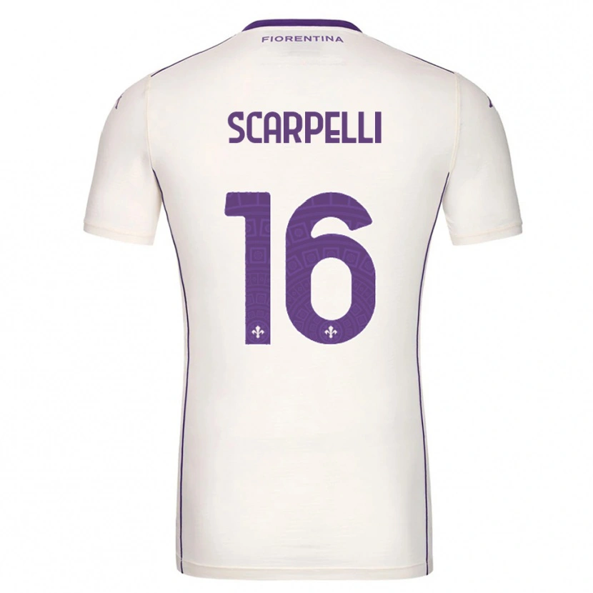 Danxen Herren Diego Scarpelli #16 Weiß Lila Rot Auswärtstrikot Trikot 2025/26 T-Shirt Österreich