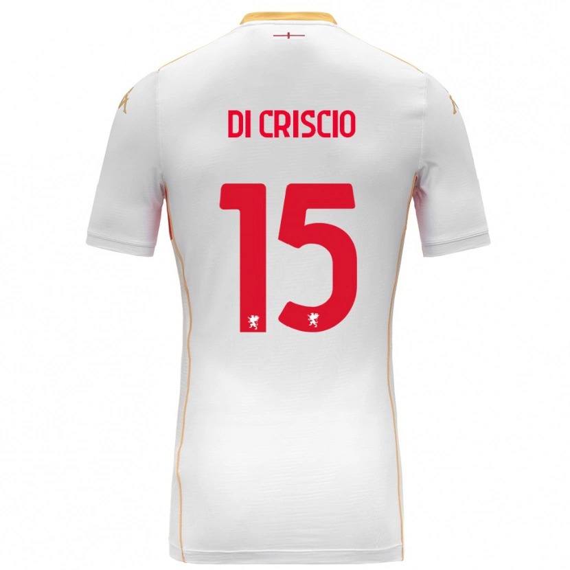 Danxen Herren Federica Di Criscio #15 Weiß Rot Auswärtstrikot Trikot 2025/26 T-Shirt Österreich