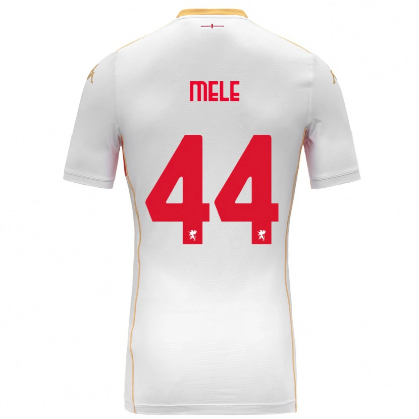 Danxen Herren Chiara Mele #44 Weiß Rot Auswärtstrikot Trikot 2025/26 T-Shirt Österreich