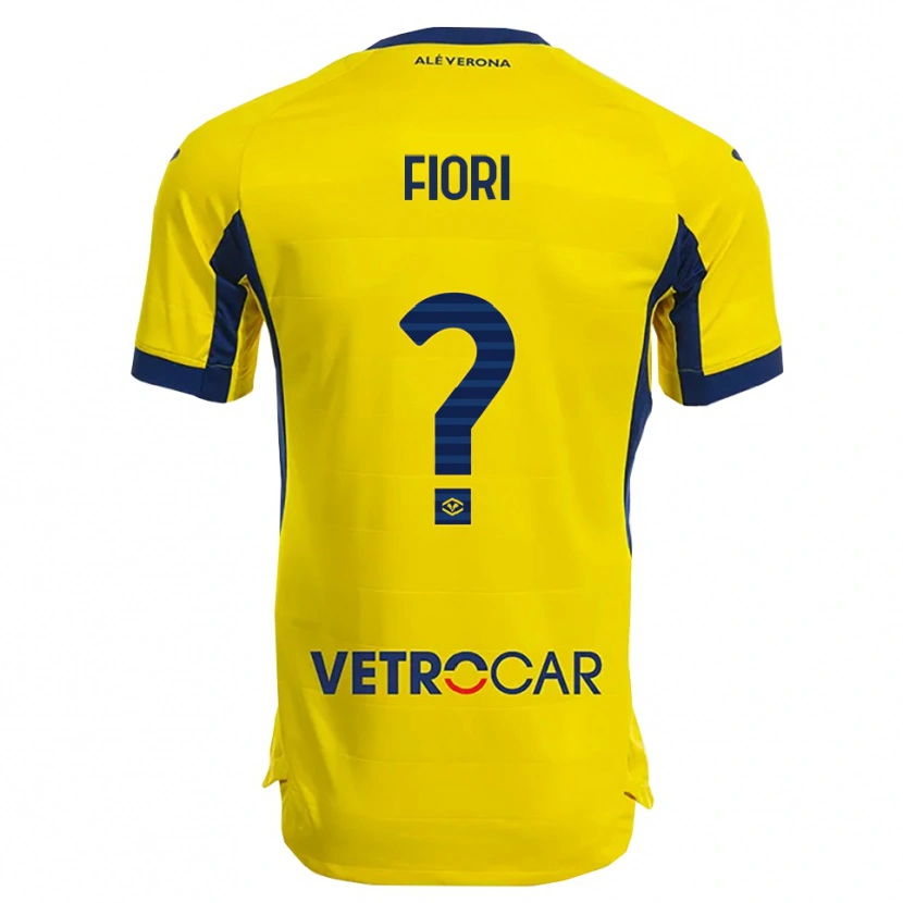 Danxen Herren Nicolas Fiori #0 Gelb Marineblau Auswärtstrikot Trikot 2025/26 T-Shirt Österreich