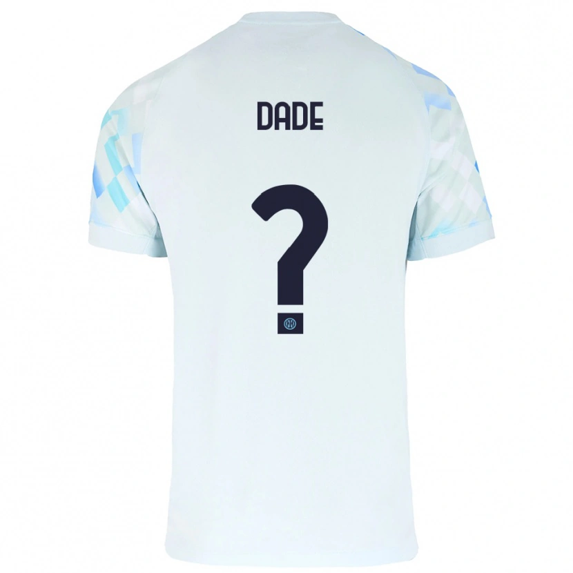 Danxen Herren Emmanuel Dade #0 Weiß Blau Auswärtstrikot Trikot 2025/26 T-Shirt Österreich