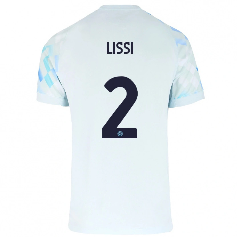 Danxen Herren Thomas Lissi #2 Weiß Blau Auswärtstrikot Trikot 2025/26 T-Shirt Österreich