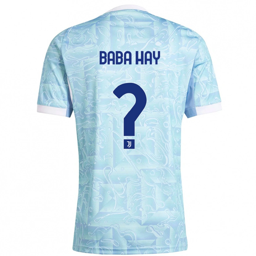 Danxen Herren Amir Baba Hay #0 Himmelblau Gelb Auswärtstrikot Trikot 2025/26 T-Shirt Österreich