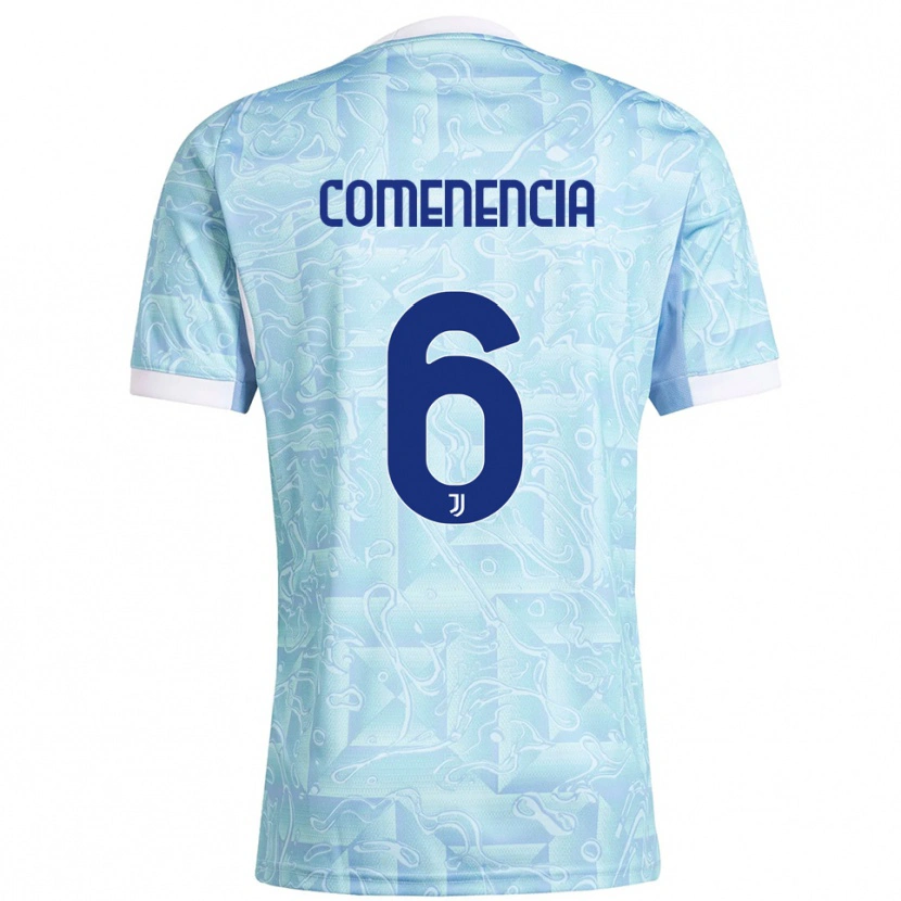 Danxen Herren Livano Comenencia #6 Himmelblau Gelb Auswärtstrikot Trikot 2025/26 T-Shirt Österreich