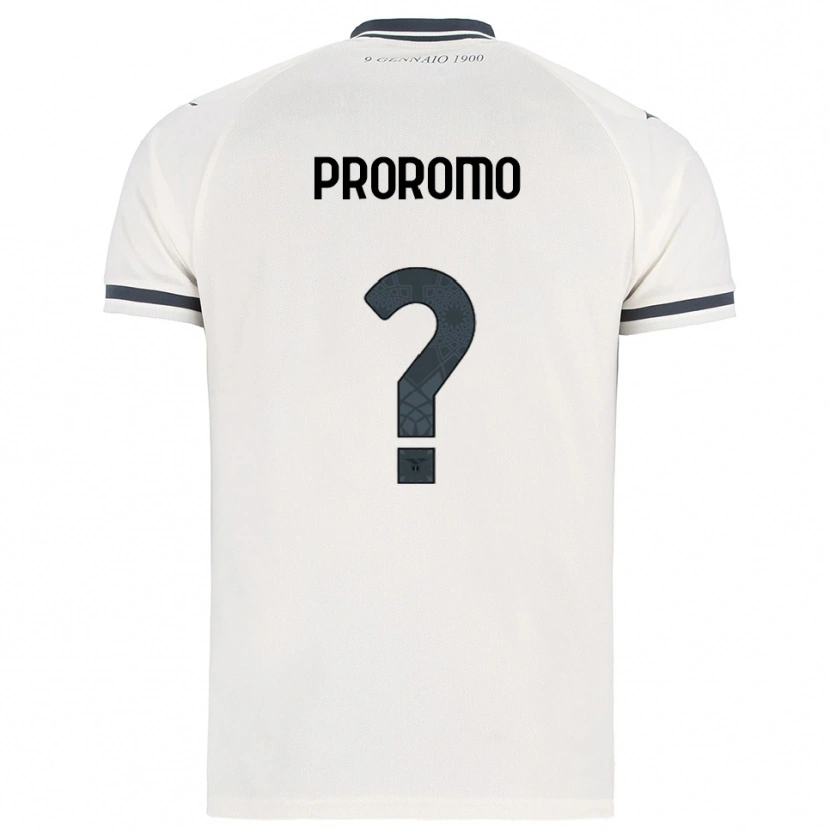 Danxen Herren Tommaso Proromo #0 Weiß Marineblau Auswärtstrikot Trikot 2025/26 T-Shirt Österreich