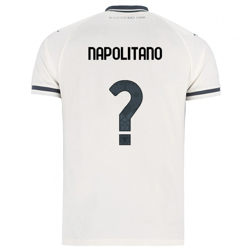 Danxen Herren Federico Napolitano #0 Weiß Marineblau Auswärtstrikot Trikot 2025/26 T-Shirt Österreich