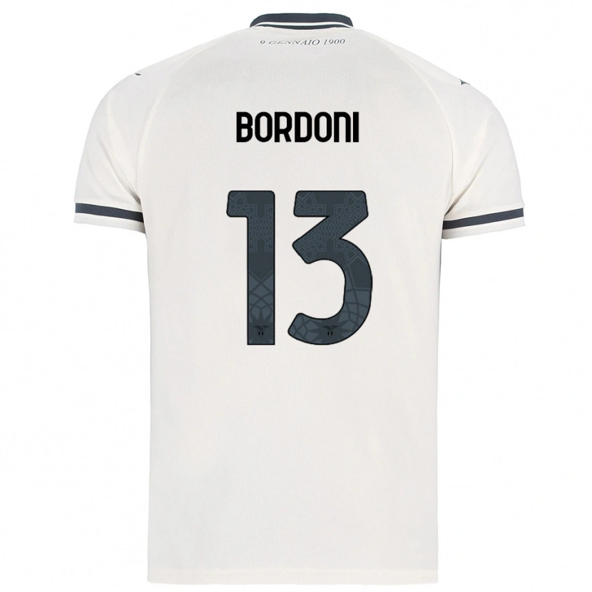 Danxen Herren Tommaso Bordoni #13 Weiß Marineblau Auswärtstrikot Trikot 2025/26 T-Shirt Österreich