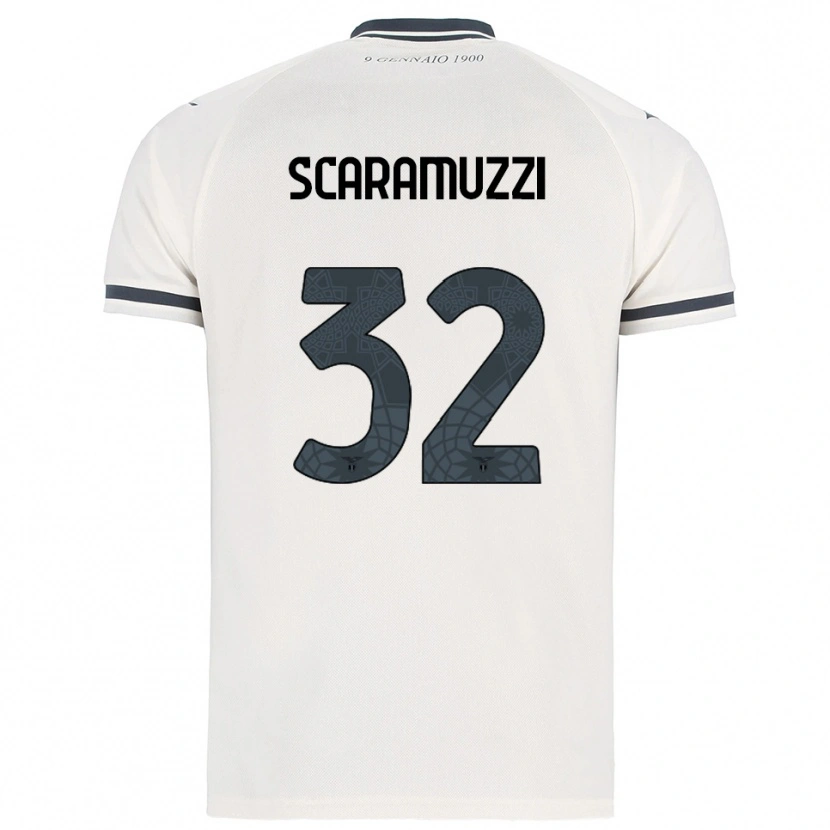 Danxen Herren Chiara Scaramuzzi #32 Weiß Marineblau Auswärtstrikot Trikot 2025/26 T-Shirt Österreich