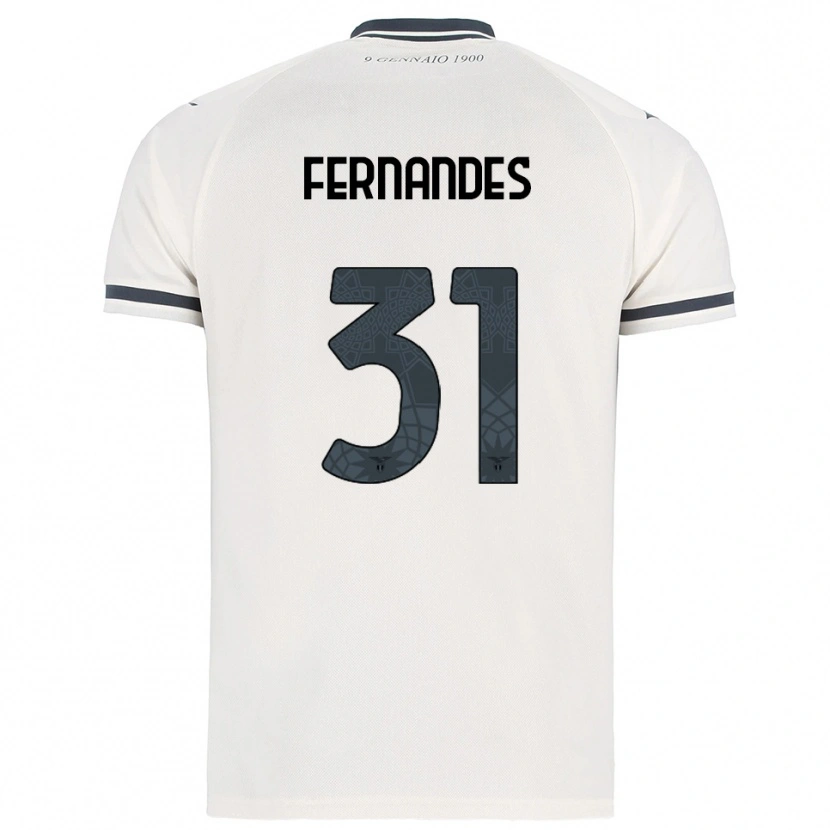 Danxen Herren Saná Fernandes #31 Weiß Marineblau Auswärtstrikot Trikot 2025/26 T-Shirt Österreich