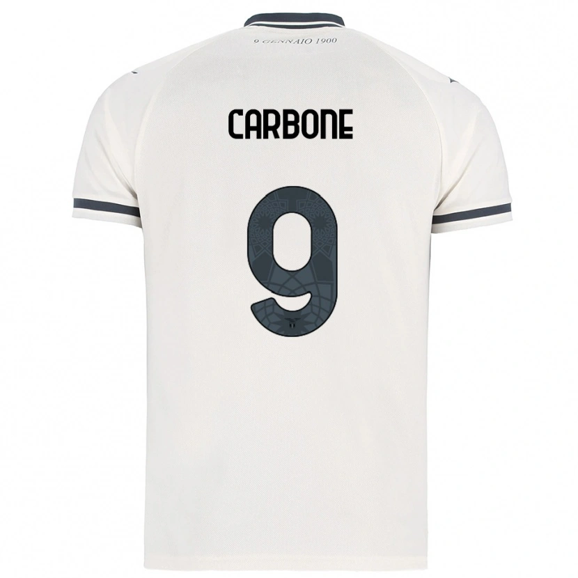 Danxen Herren Giovanni Carbone #9 Weiß Marineblau Auswärtstrikot Trikot 2025/26 T-Shirt Österreich