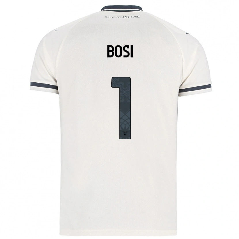 Danxen Herren Gioele Bosi #1 Weiß Marineblau Auswärtstrikot Trikot 2025/26 T-Shirt Österreich