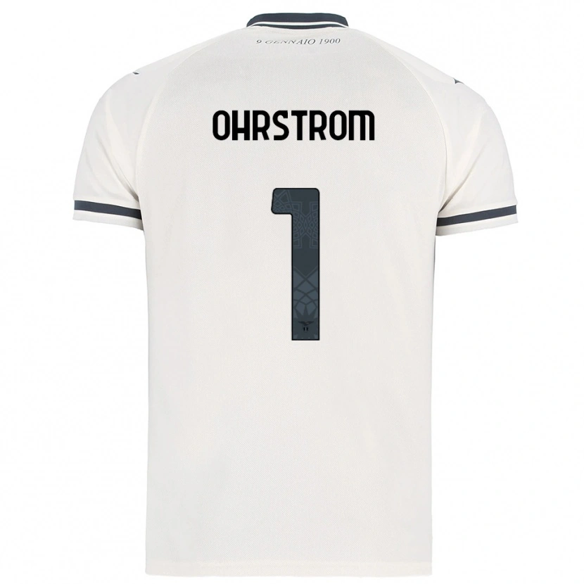 Danxen Herren Stephanie Ohrstrom #1 Weiß Marineblau Auswärtstrikot Trikot 2025/26 T-Shirt Österreich