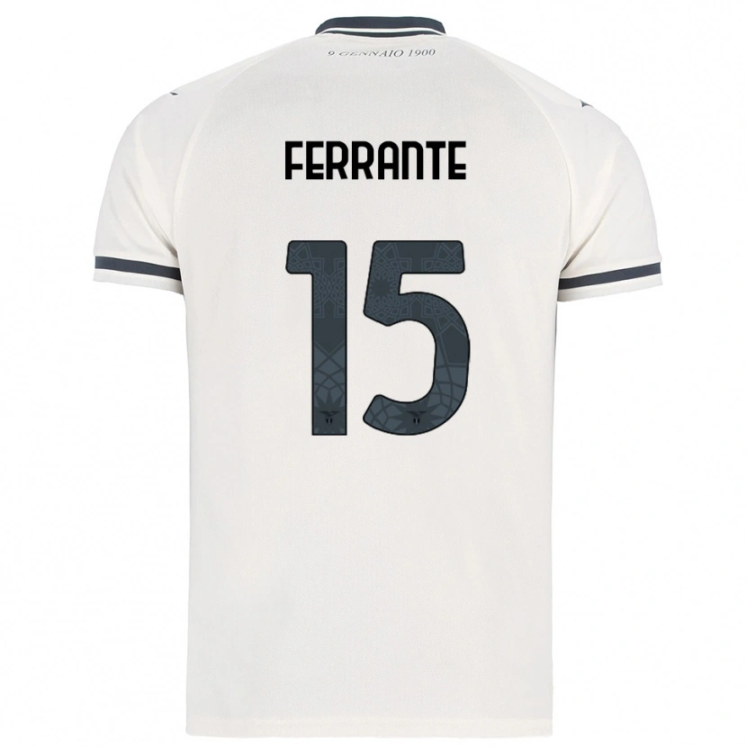 Danxen Herren Ferdinando Ferrante #15 Weiß Marineblau Auswärtstrikot Trikot 2025/26 T-Shirt Österreich