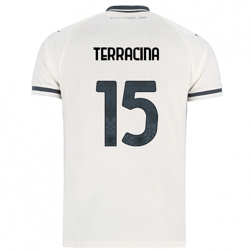 Danxen Herren Gavriel Terracina #15 Weiß Marineblau Auswärtstrikot Trikot 2025/26 T-Shirt Österreich