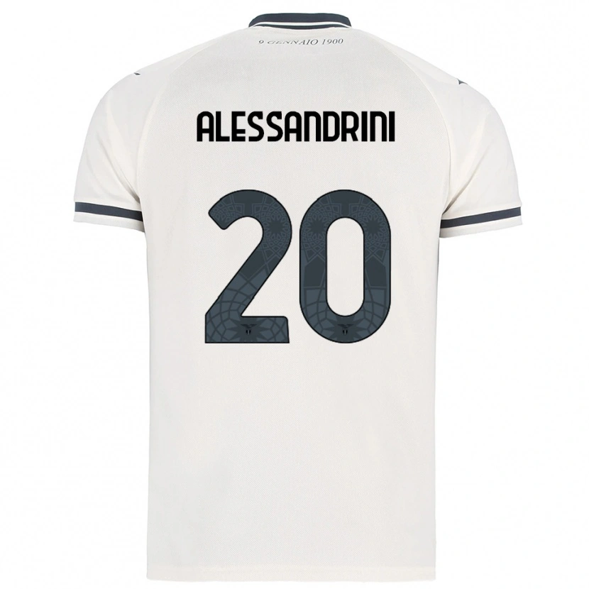 Danxen Herren Fabrizio Alessandrini #20 Weiß Marineblau Auswärtstrikot Trikot 2025/26 T-Shirt Österreich