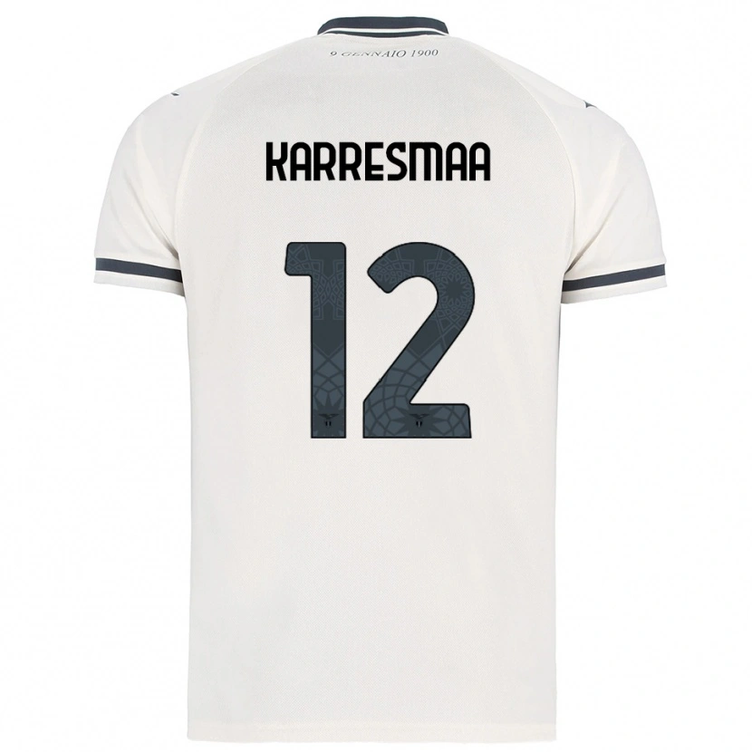 Danxen Herren Kerttu Karresmaa #12 Weiß Marineblau Auswärtstrikot Trikot 2025/26 T-Shirt Österreich