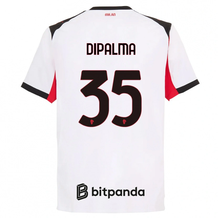 Danxen Herren Matteo Dipalma #35 Weiß Schwarz Auswärtstrikot Trikot 2025/26 T-Shirt Österreich