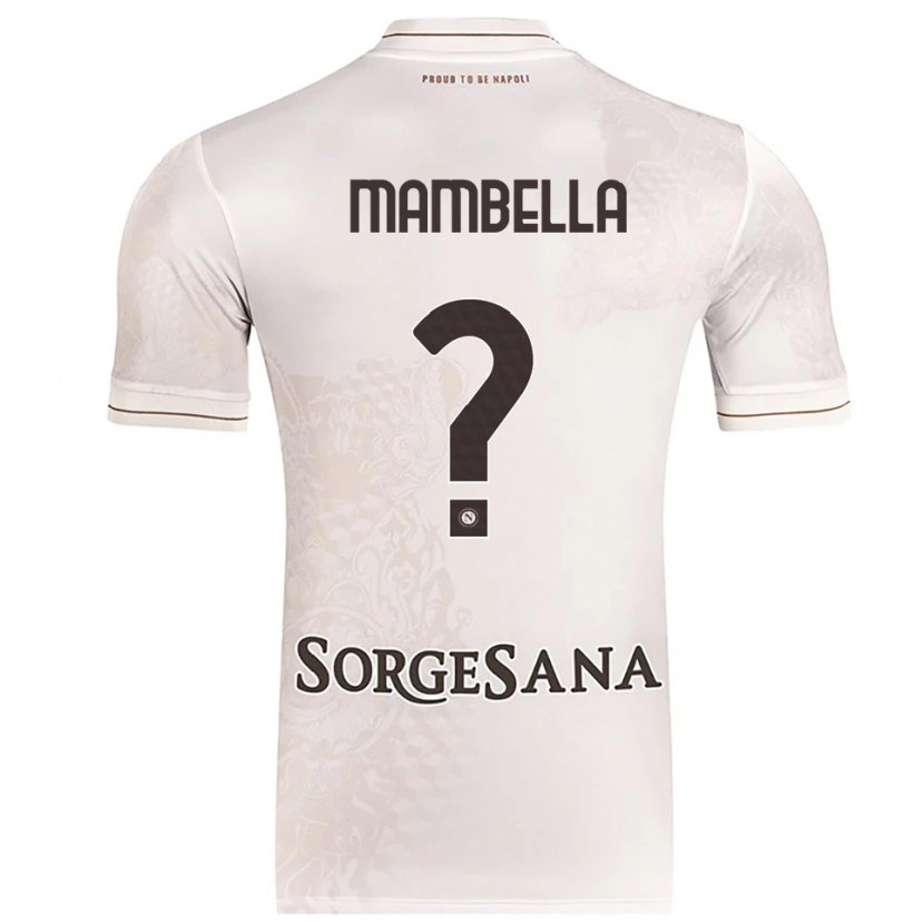 Danxen Herren Andrea Mambella #0 Champagner Braun Auswärtstrikot Trikot 2025/26 T-Shirt Österreich