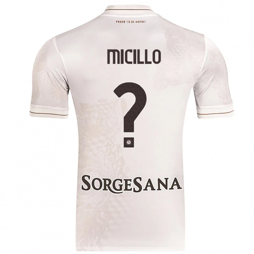 Danxen Herren Salvatore Micillo #0 Champagner Braun Auswärtstrikot Trikot 2025/26 T-Shirt Österreich