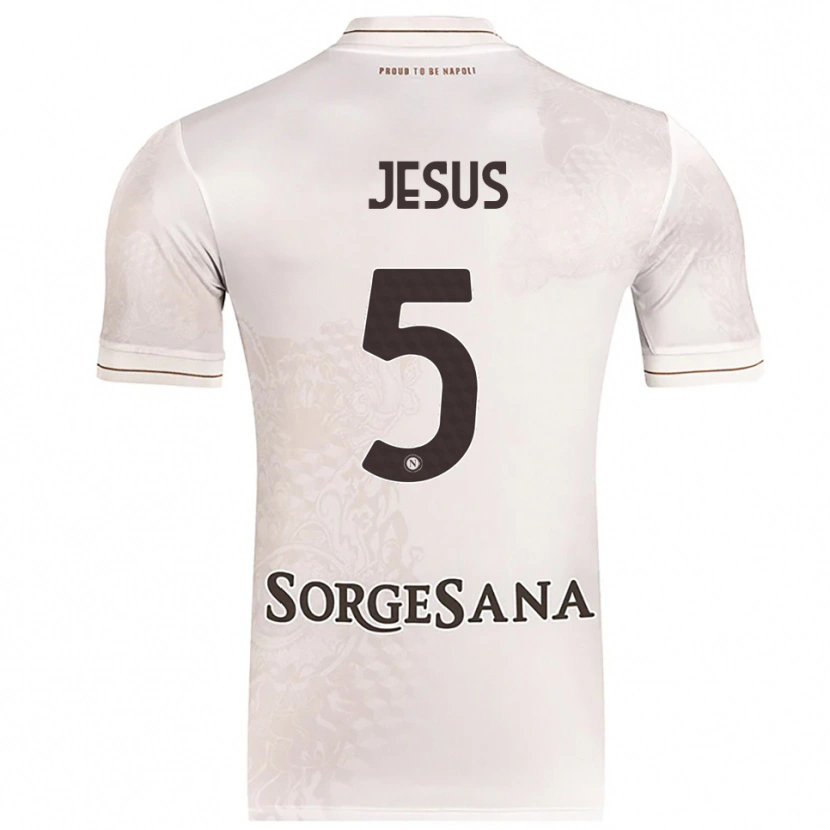 Danxen Herren Juan Jesus #5 Champagner Braun Auswärtstrikot Trikot 2025/26 T-Shirt Österreich