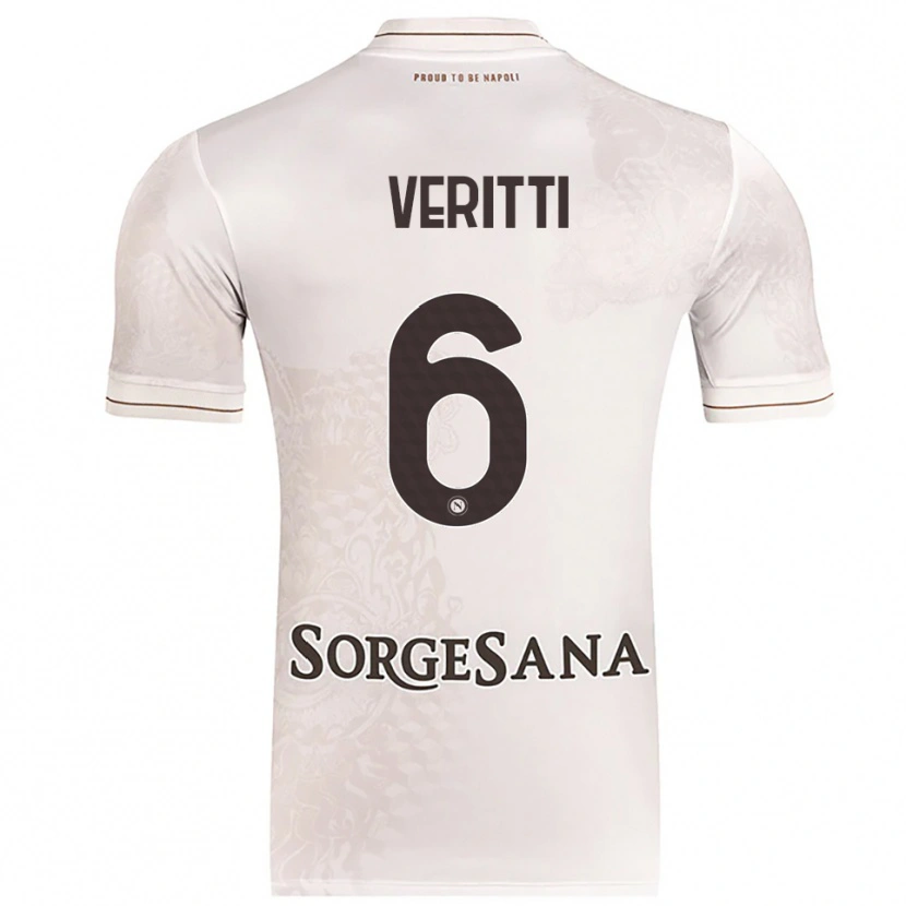 Danxen Herren Federica Veritti #6 Champagner Braun Auswärtstrikot Trikot 2025/26 T-Shirt Österreich