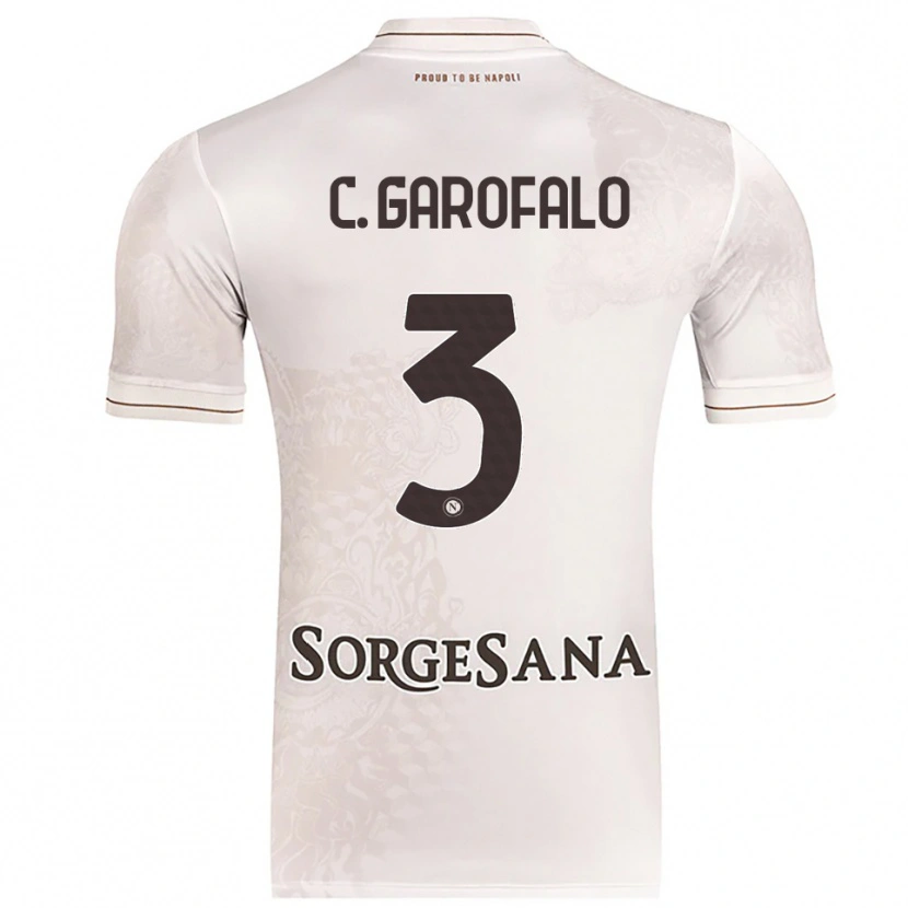 Danxen Herren Christian Garofalo #3 Champagner Braun Auswärtstrikot Trikot 2025/26 T-Shirt Österreich