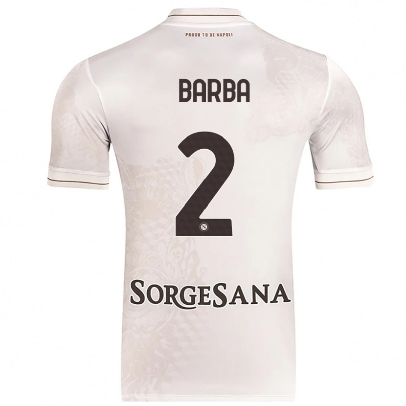 Danxen Herren Benedetto Barba #2 Champagner Braun Auswärtstrikot Trikot 2025/26 T-Shirt Österreich