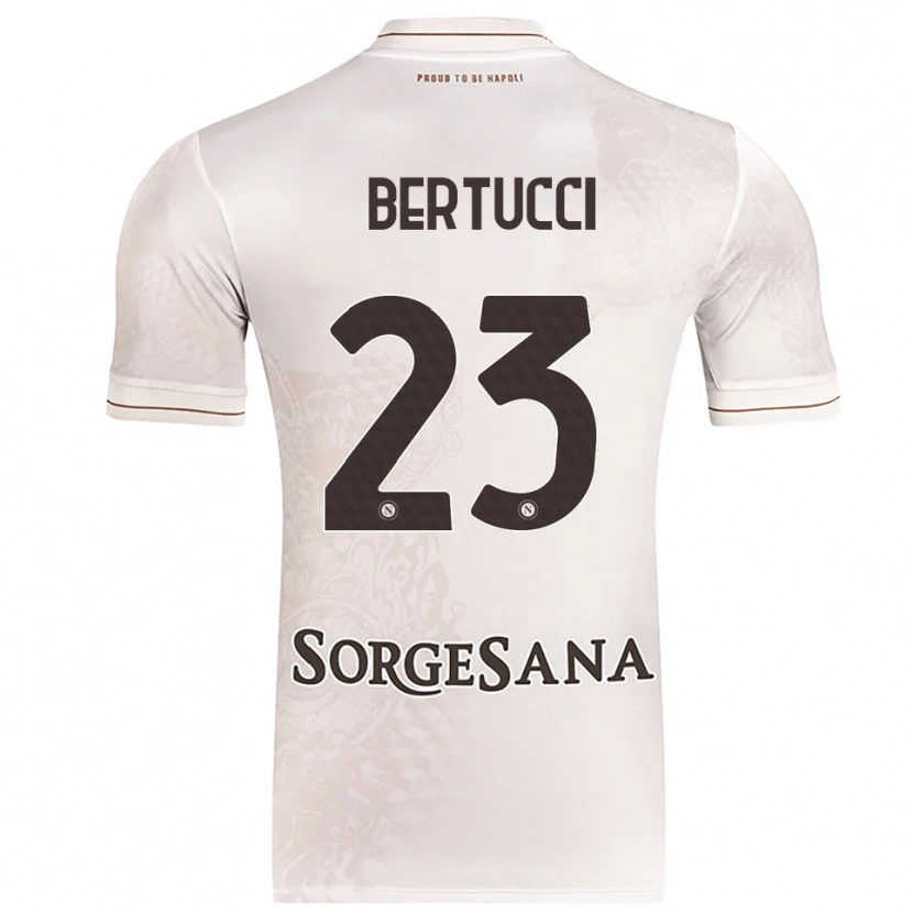 Danxen Herren Sofia Bertucci #23 Champagner Braun Auswärtstrikot Trikot 2025/26 T-Shirt Österreich