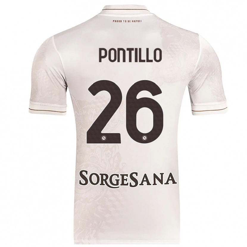 Danxen Herren Pasquale Pontillo #26 Champagner Braun Auswärtstrikot Trikot 2025/26 T-Shirt Österreich