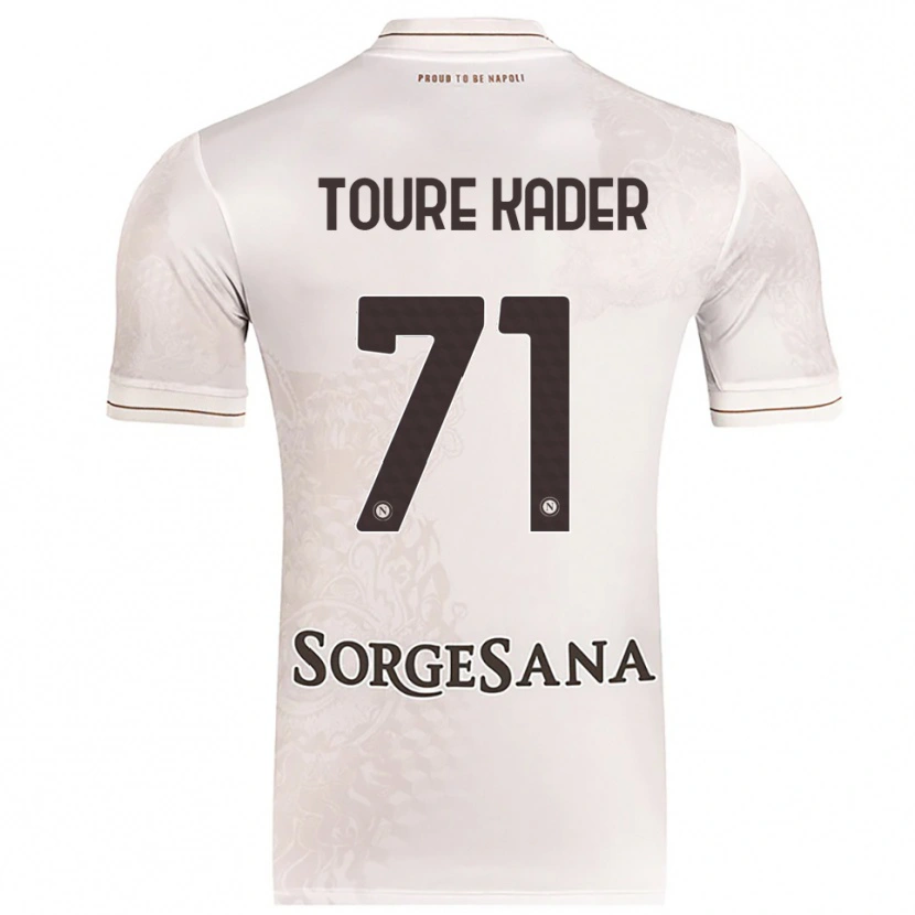 Danxen Herren Aziz Toure Kader #71 Champagner Braun Auswärtstrikot Trikot 2025/26 T-Shirt Österreich