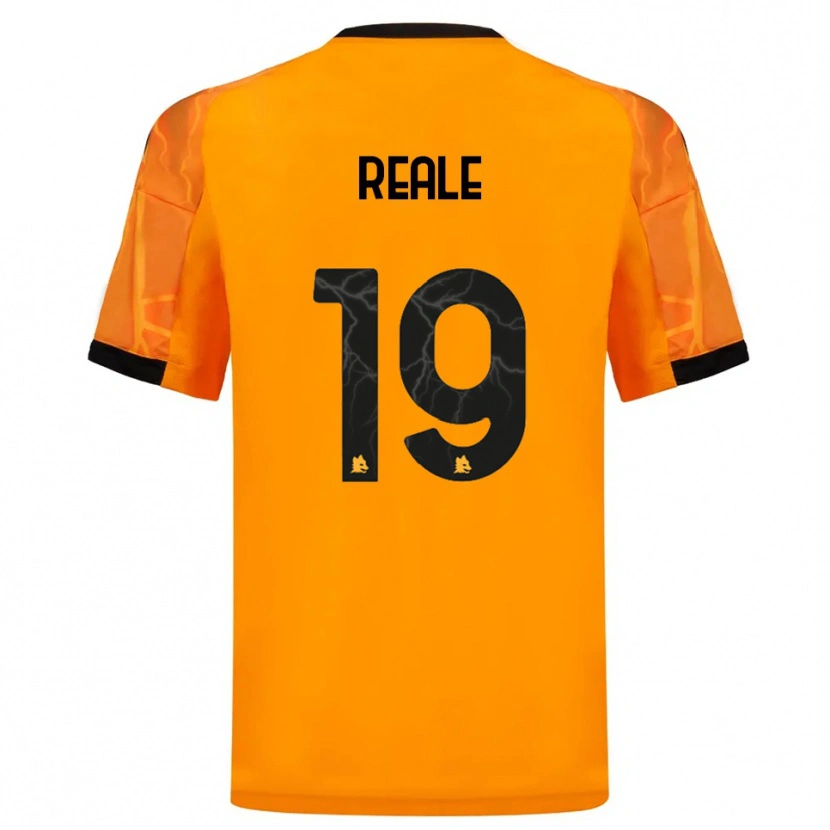 Danxen Herren Filippo Reale #19 Orange Schwarz Auswärtstrikot Trikot 2025/26 T-Shirt Österreich