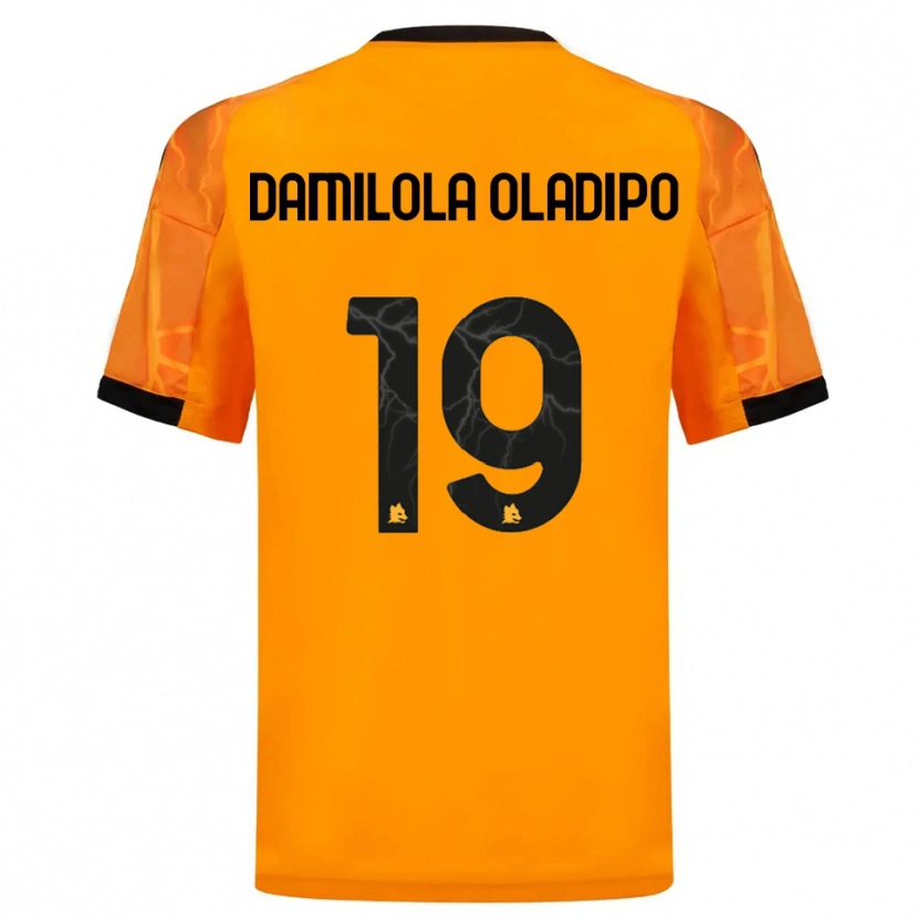 Danxen Herren Shukurat Damilola Oladipo #19 Orange Schwarz Auswärtstrikot Trikot 2025/26 T-Shirt Österreich