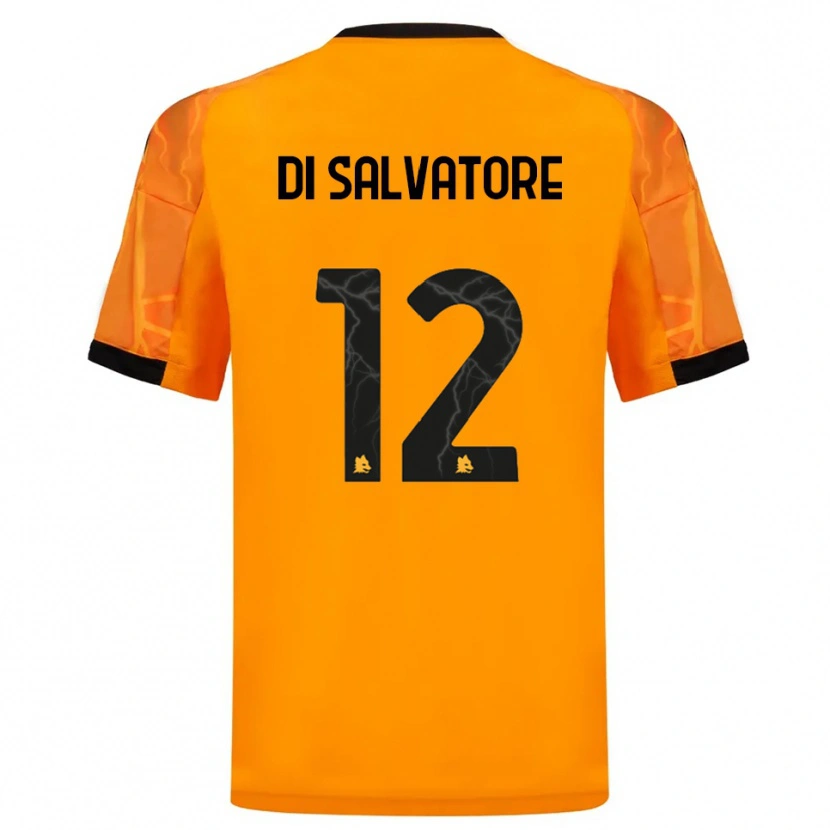 Danxen Herren Diego Di Salvatore #12 Orange Schwarz Auswärtstrikot Trikot 2025/26 T-Shirt Österreich