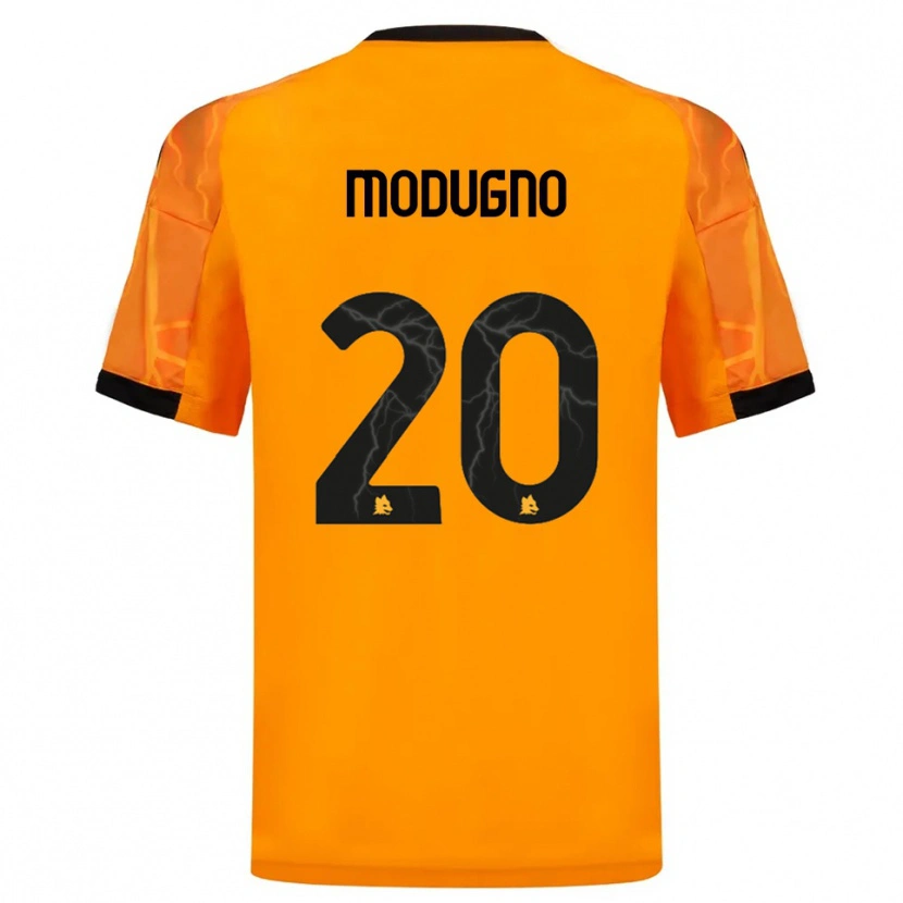 Danxen Herren Emanuele Modugno #20 Orange Schwarz Auswärtstrikot Trikot 2025/26 T-Shirt Österreich