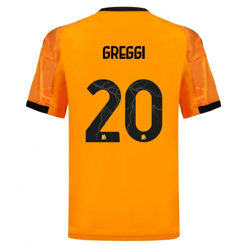 Danxen Herren Giada Greggi #20 Orange Schwarz Auswärtstrikot Trikot 2025/26 T-Shirt Österreich