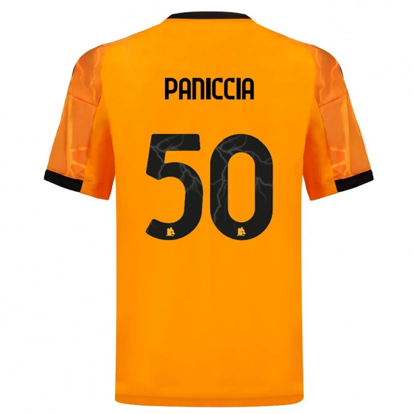 Danxen Herren Martina Paniccia #50 Orange Schwarz Auswärtstrikot Trikot 2025/26 T-Shirt Österreich