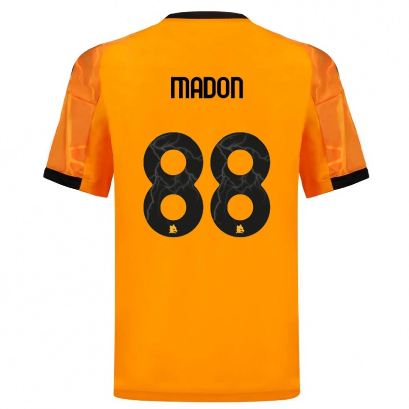 Danxen Herren Maja Madon #88 Orange Schwarz Auswärtstrikot Trikot 2025/26 T-Shirt Österreich