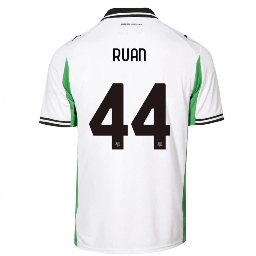 Danxen Herren Ruan #44 Weiß Grün Schwarz Auswärtstrikot Trikot 2025/26 T-Shirt Österreich