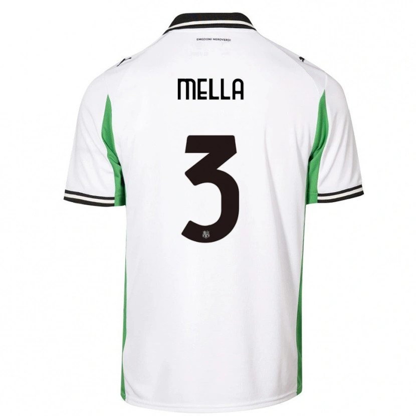 Danxen Herren Sara Mella #3 Weiß Grün Schwarz Auswärtstrikot Trikot 2025/26 T-Shirt Österreich