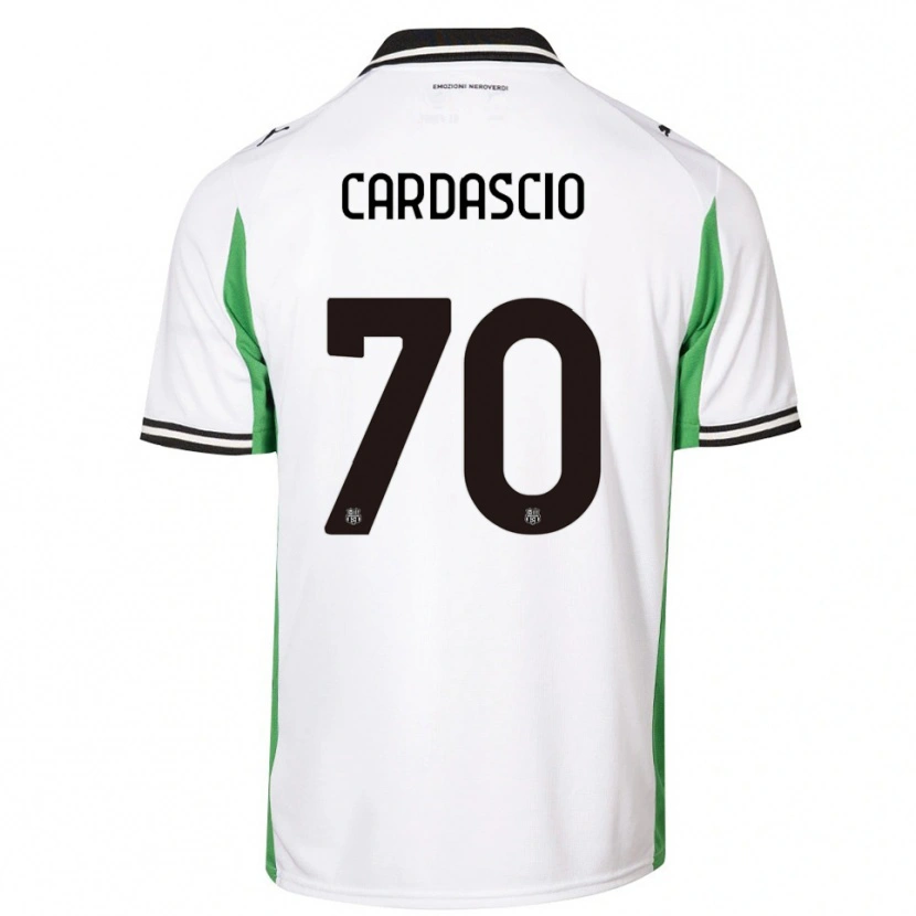 Danxen Herren Alessandro Cardascio #70 Weiß Grün Schwarz Auswärtstrikot Trikot 2025/26 T-Shirt Österreich