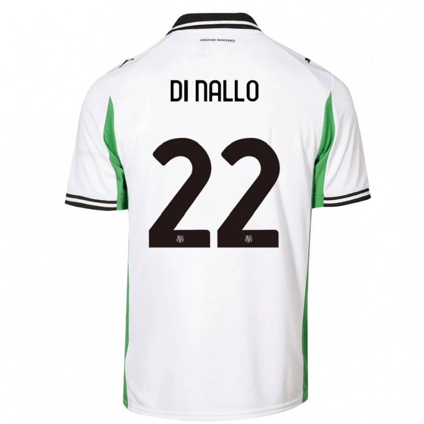 Danxen Herren Erica Di Nallo #22 Weiß Grün Schwarz Auswärtstrikot Trikot 2025/26 T-Shirt Österreich