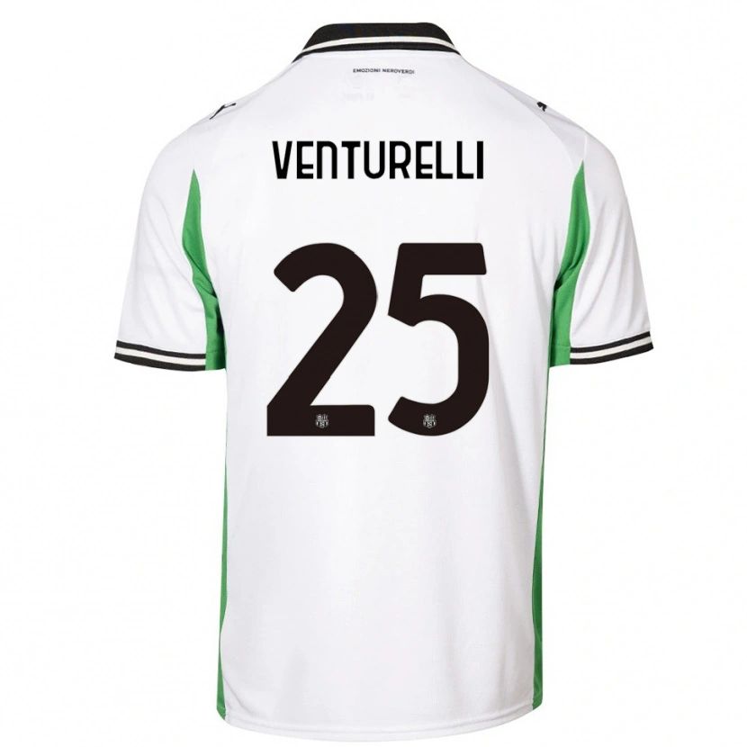 Danxen Herren Caterina Venturelli #25 Weiß Grün Schwarz Auswärtstrikot Trikot 2025/26 T-Shirt Österreich
