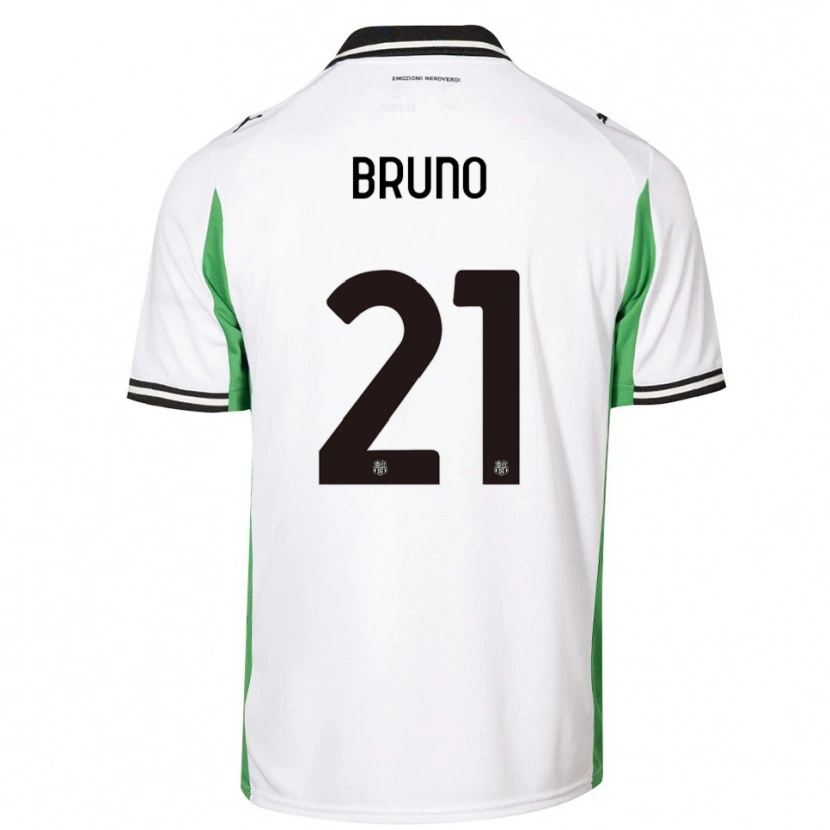 Danxen Herren Kevin Bruno #21 Weiß Grün Schwarz Auswärtstrikot Trikot 2025/26 T-Shirt Österreich