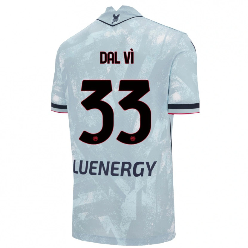 Danxen Herren Matteo Dal Vì #33 Hellblau Schwarz Auswärtstrikot Trikot 2025/26 T-Shirt Österreich