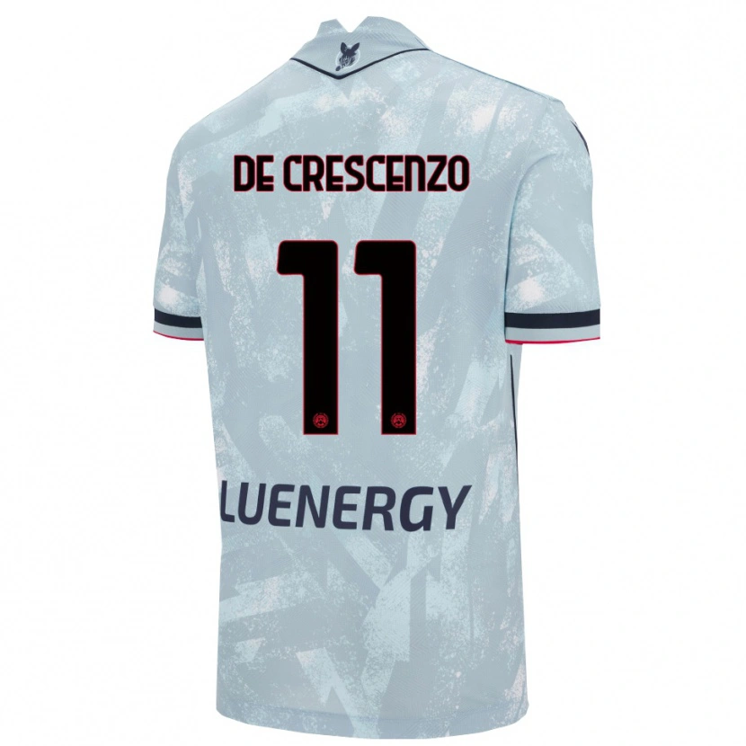 Danxen Herren Marco De Crescenzo #11 Hellblau Schwarz Auswärtstrikot Trikot 2025/26 T-Shirt Österreich